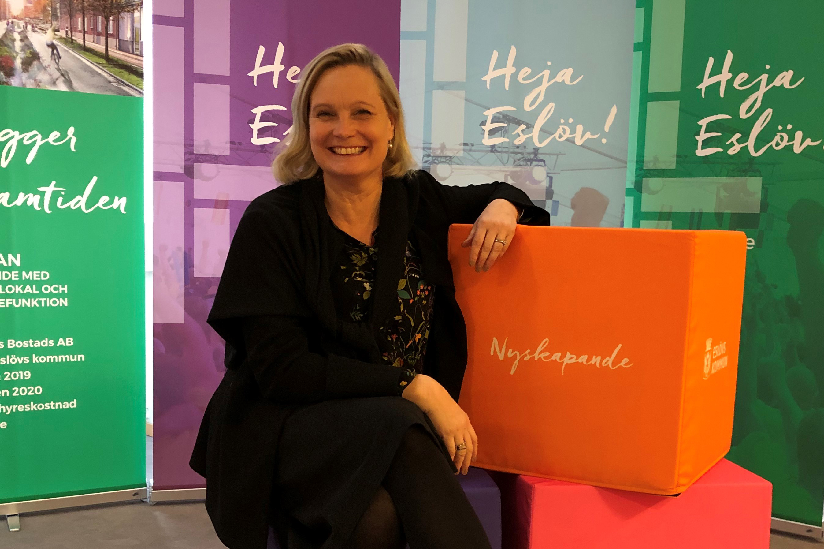 Cecilia Wennersten, n&auml;ringslivsstrateg i Esl&ouml;vs kommun.
