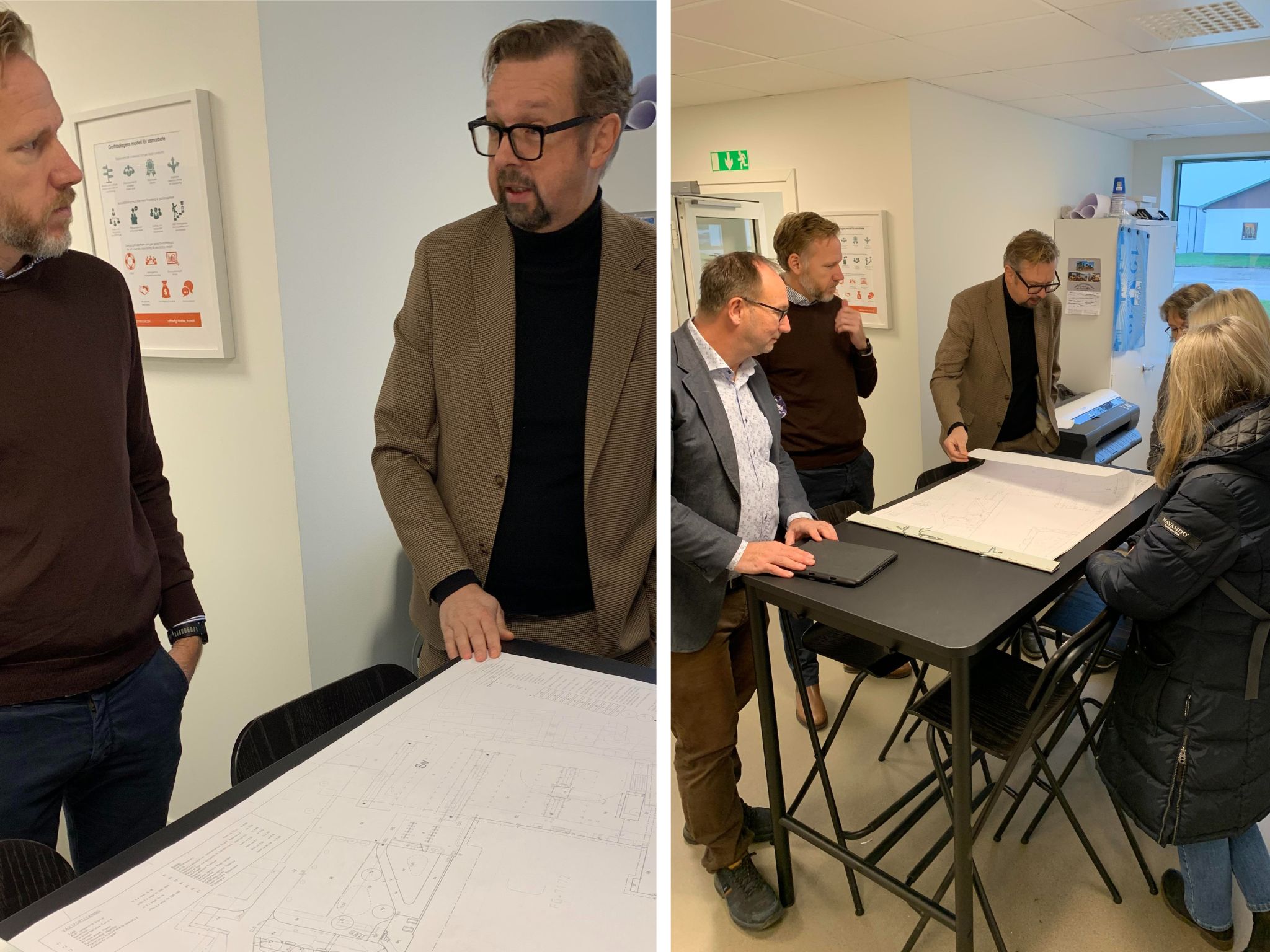 F&ouml;retagsbes&ouml;k hos Grothbolagen.
