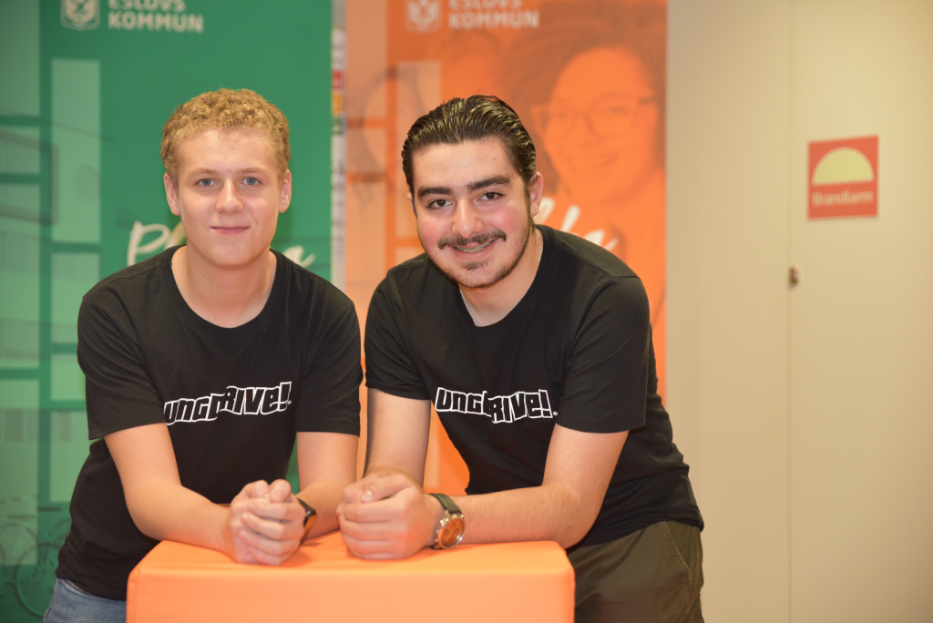 Sommarlovsentreprenörerna Hugo Hertzberg och Amir Saloha gick vidare till SM i företagande.