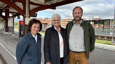 Dubbelt så många tåg stannar i Eslöv från den 15 december