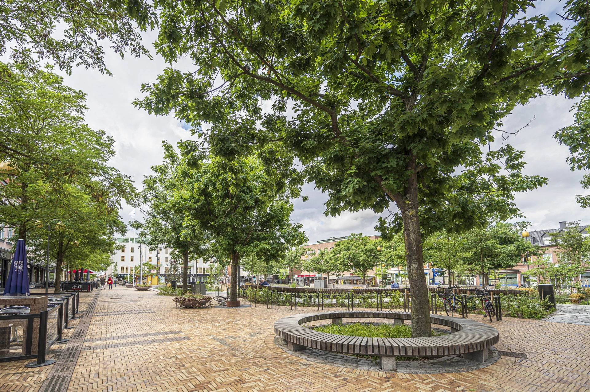 Torget på Eslöv centrum