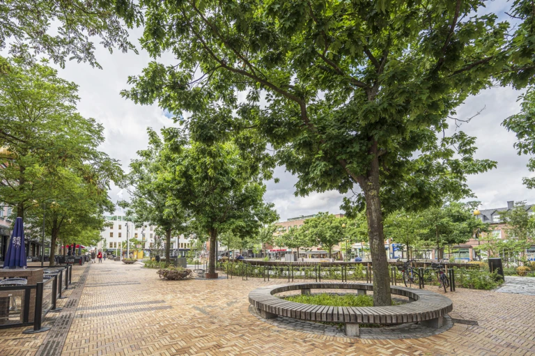 Torget på Eslöv centrum